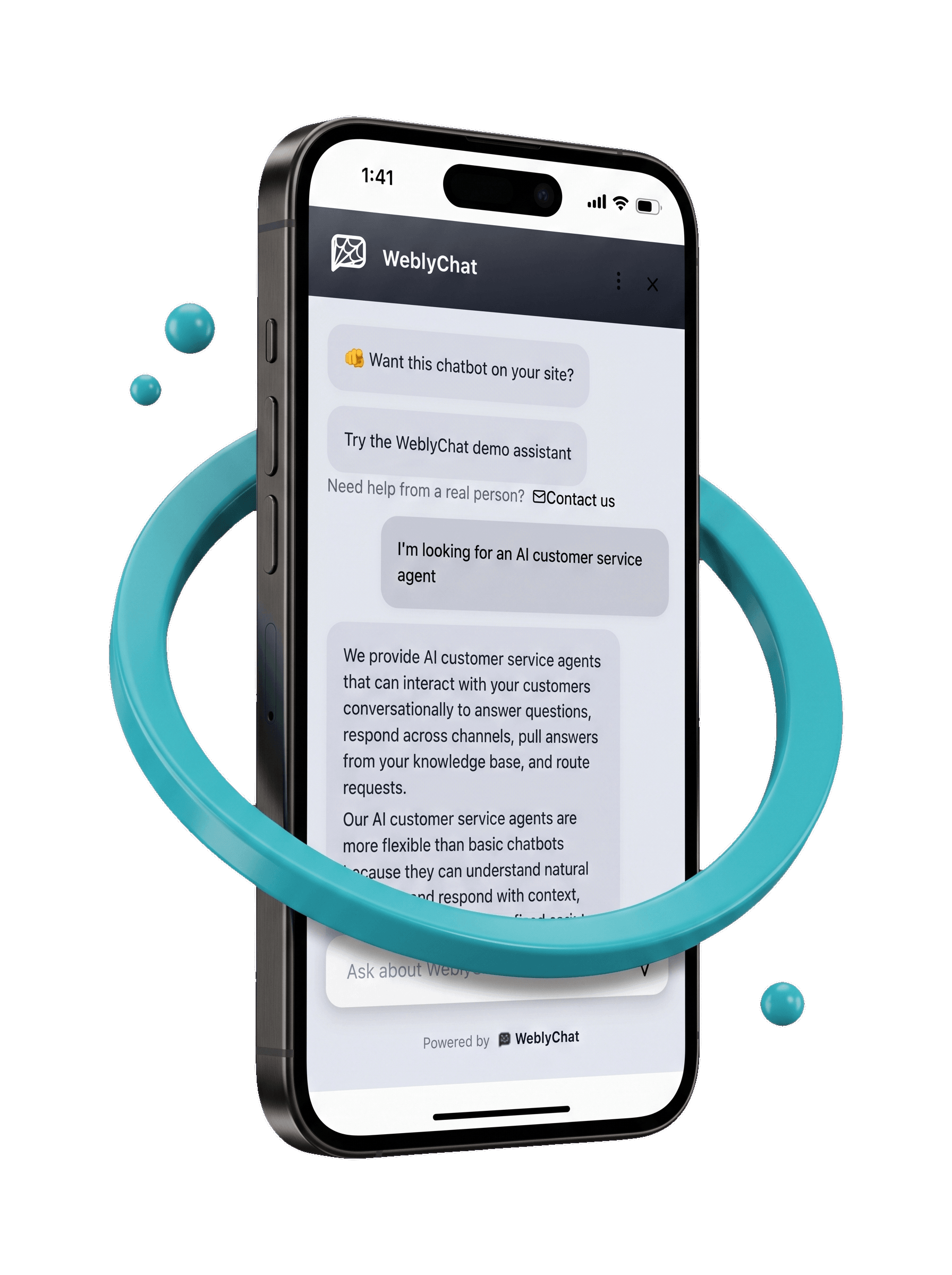 AI Customer Service Agent for Your Website